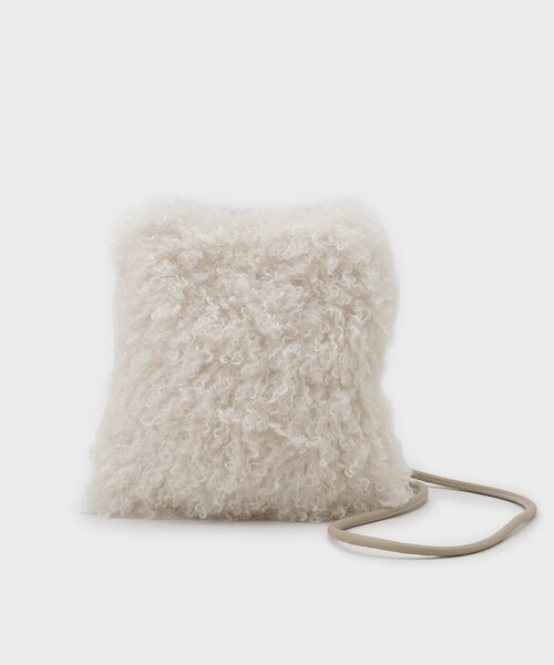 THE SHOP TK （ザ ショップ ティーケー ）の「◆ファーアソートミニショルダー（ショルダーバッグ・レディース・スミクロ/ブラウン系1/アイボリー/アイボリー系・00）」の10枚目の写真