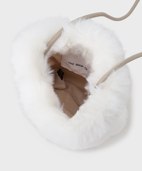 THE SHOP TK （ザ ショップ ティーケー ）の「◆ファーアソートミニショルダー（ショルダーバッグ・レディース・スミクロ/ブラウン系1/アイボリー/アイボリー系・00）」の15枚目の写真