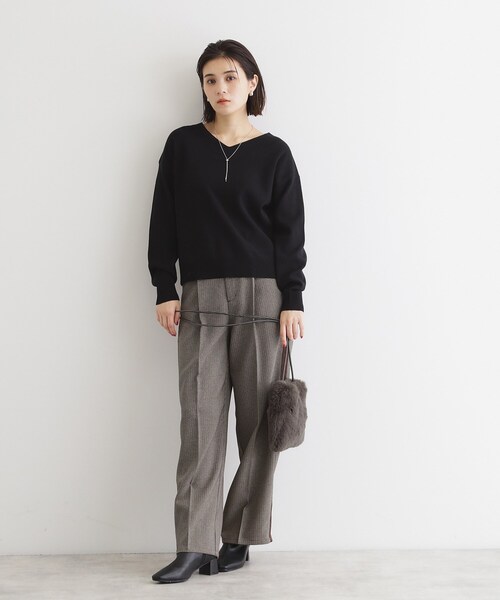 THE SHOP TK （ザ ショップ ティーケー ）の「◆ファーアソートミニショルダー（ショルダーバッグ・レディース・スミクロ/ブラウン系1/アイボリー/アイボリー系・00）」の22枚目の写真