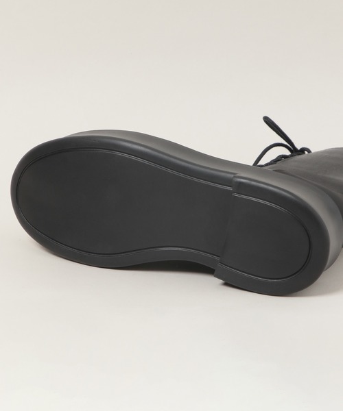 JEANASIS（ジーナシス）の「キリカエレースアップブーツ/253459（ブーツ・レディース・カーキ/ブラック・MEDIUM/LARGE）」の5枚目の写真