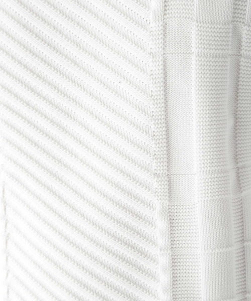 UNION STATION（ユニオンステーション）の「ニットドッキング スウェット（スウェット・メンズ・ホワイト/ブラック/グレー・M/L/LL）」の13枚目の写真