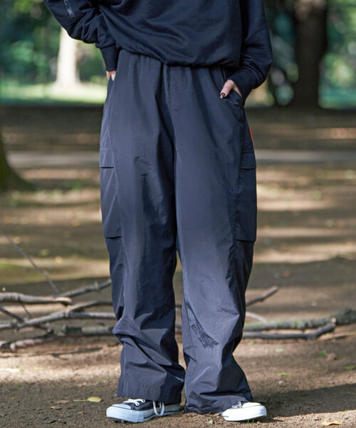 CIAOPANIC（チャオパニック）の「【shoxtaxx企画】【SOURCE POD】Nylon pants（その他パンツ・レディース・グリーン/ブラック/ネイビー・MEDIUM/LARGE）」の14枚目の写真