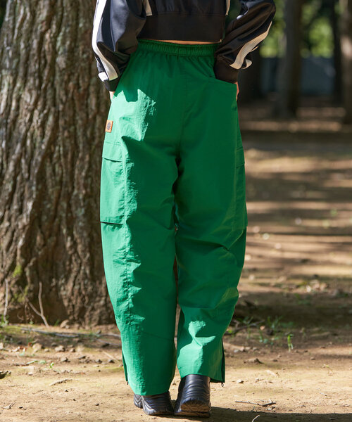CIAOPANIC（チャオパニック）の「【shoxtaxx企画】【SOURCE POD】Nylon pants（その他パンツ・レディース・グリーン/ブラック/ネイビー・MEDIUM/LARGE）」の5枚目の写真