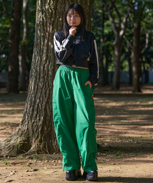 CIAOPANIC（チャオパニック）の「【shoxtaxx企画】【SOURCE POD】Nylon pants（その他パンツ・レディース・グリーン/ブラック/ネイビー・MEDIUM/LARGE）」の4枚目の写真