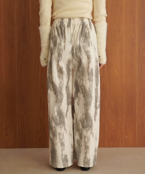 Bab（バブ）の「ニュアンス柄パンツ（その他パンツ・レディース・オフホワイト/ブラック/ベージュ/ブラウン・FREE）」の14枚目の写真