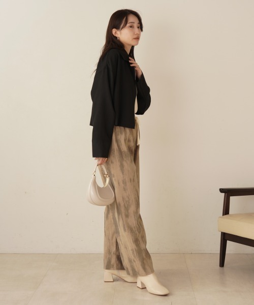 Bab（バブ）の「ニュアンス柄パンツ（その他パンツ・レディース・オフホワイト/ブラック/ベージュ/ブラウン・FREE）」の21枚目の写真