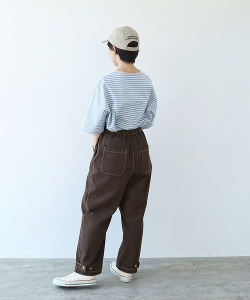 お気にいる シボコットン 切り替えパンツ (セットアップ対応)（その他パンツ パンツ