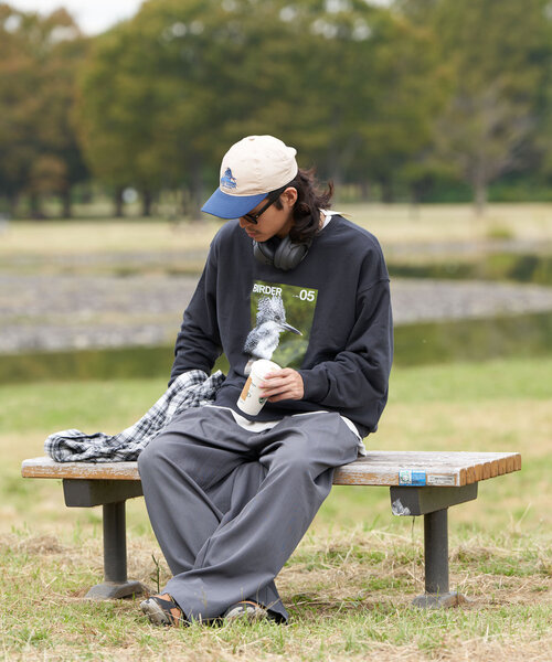 CIAOPANIC（チャオパニック）の「【WEB限定】【BIRDER×BIRDMANIA】バイカラー刺繍キャップ（キャップ・レディース・グリーン/ブルー・FREE）」の5枚目の写真