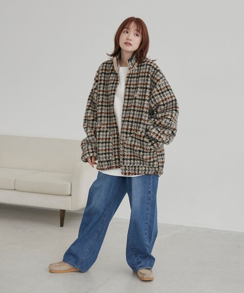 【セール】Penneys（ぺニーズ）別注ボアジップブルゾン（ブルゾン）｜PENNEYS（ぺニーズ）