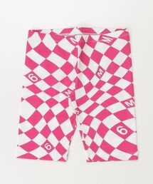 MM6 Maison Margiela | MM6 Maison Margiela(エムエムシックス メゾン マルジェラ)Kids & Junior ブロックロゴショートレギンスパンツ(その他パンツ)