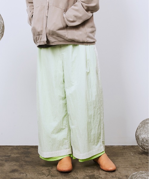 Dulcamara(ドゥルカマラ)の「リップストップスティックアウトPT(スラックス・メンズ・ブルー/ホワイト/ブラック・0/1/2)」の3枚目の写真