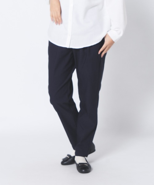 fort point（フォーポイント）の「【FORT POINT/フォートポイント】タックテーパードパンツ WARM 暖パン（その他パンツ・レディース・ネイビー/ライトブラウン/カーキ/ブラック・X-LARGE/LARGE/MEDIUM）」の8枚目の写真