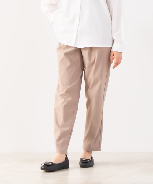 fort point（フォーポイント）の「【FORT POINT/フォートポイント】タックテーパードパンツ WARM 暖パン（その他パンツ・レディース・ネイビー/ライトブラウン/カーキ/ブラック・X-LARGE/LARGE/MEDIUM）」の11枚目の写真