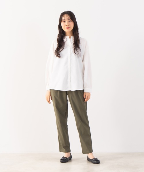 fort point（フォーポイント）の「【FORT POINT/フォートポイント】タックテーパードパンツ WARM 暖パン（その他パンツ・レディース・ネイビー/ライトブラウン/カーキ/ブラック・X-LARGE/LARGE/MEDIUM）」の15枚目の写真