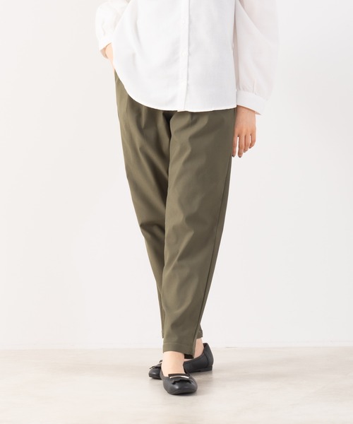 fort point（フォーポイント）の「【FORT POINT/フォートポイント】タックテーパードパンツ WARM 暖パン（その他パンツ・レディース・ネイビー/ライトブラウン/カーキ/ブラック・X-LARGE/LARGE/MEDIUM）」の13枚目の写真