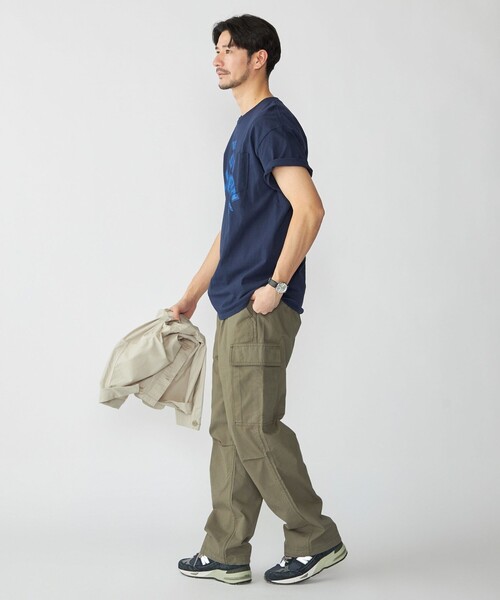 THE DAY ON THE BEACH(ザデイオンザビーチ)の「【SHIPS別注】THE DAY ON THE BEACH: 6オンス プリント ポケット Tシャツ(Tシャツ/カットソー・メンズ・ネイビー/ホワイト/ブラック・X-LARGE/LARGE/MEDIUM)」の7枚目の写真