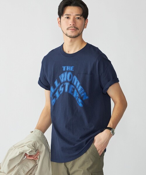 THE DAY ON THE BEACH（ザデイオンザビーチ）の「【SHIPS別注】THE DAY ON THE BEACH: 6オンス プリント ポケット Tシャツ（Tシャツ/カットソー・メンズ・ネイビー/ホワイト/ブラック・X-LARGE/LARGE/MEDIUM）」の10枚目の写真