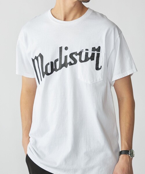 THE DAY ON THE BEACH（ザデイオンザビーチ）の「【SHIPS別注】THE DAY ON THE BEACH: 6オンス プリント ポケット Tシャツ（Tシャツ/カットソー・メンズ・ネイビー/ホワイト/ブラック・X-LARGE/LARGE/MEDIUM）」の15枚目の写真