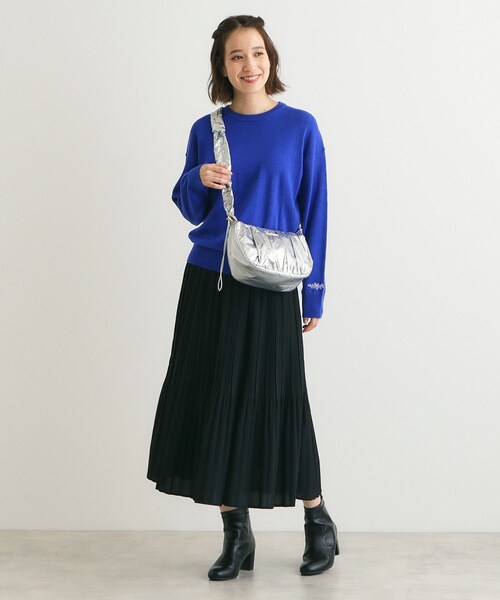 LAURA ASHLEY(ローラアシュレイ)の「カームスデン ポピー柄 バッグ(ショルダーバッグ・レディース・ゴールド/シルバー・00)」の4枚目の写真