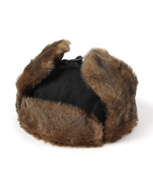 GLOBAL WORK（グローバルワーク）の「フライトCAP/250711（キャップ・メンズ・ベージュ/ブラック・FREE）」の2枚目の写真