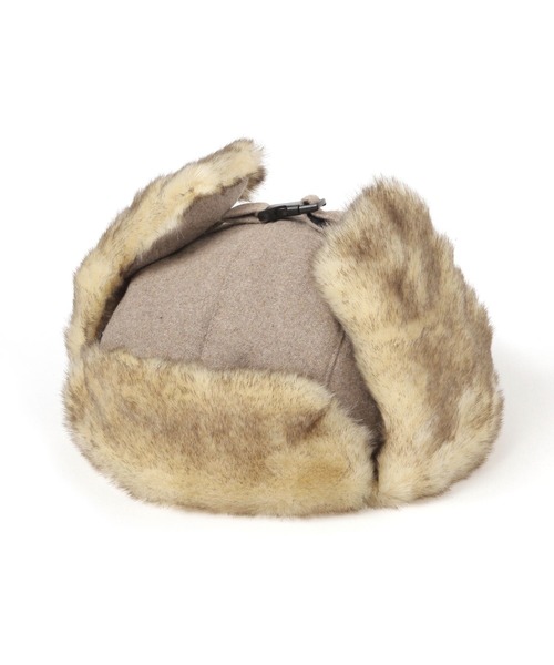 GLOBAL WORK（グローバルワーク）の「フライトCAP/250711（キャップ・メンズ・ベージュ/ブラック・FREE）」の4枚目の写真