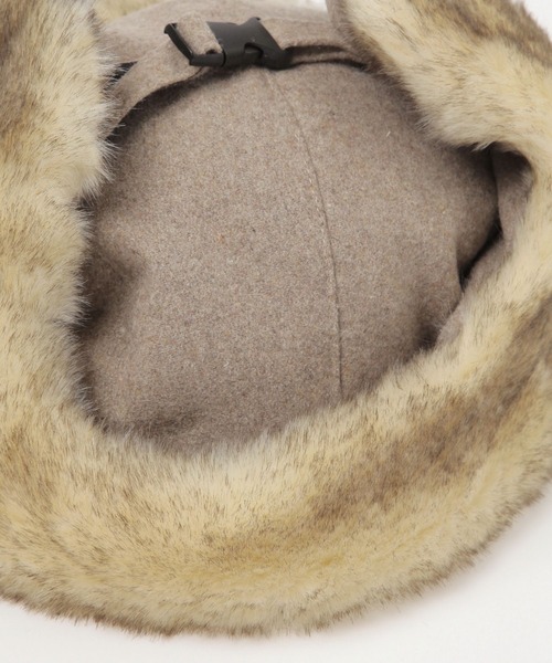 GLOBAL WORK（グローバルワーク）の「フライトCAP/250711（キャップ・メンズ・ベージュ/ブラック・FREE）」の16枚目の写真