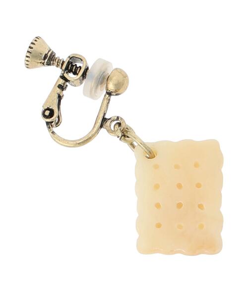 Samansa Mos2（サマンサ モスモス）の「ティーパーティーイヤリング（ピアス（両耳用）・レディース・オフホワイト・F）」の7枚目の写真