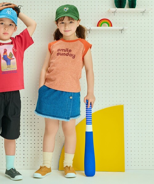 B:MING by BEAMS（ビーミングバイビームス）の「デニム キュロットパンツ（100～140cm）（その他パンツ・キッズ・ライトブルー/ブルー・140/130/120/100/110）」の16枚目の写真