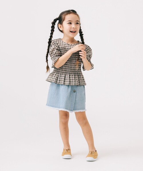 B:MING by BEAMS（ビーミングバイビームス）の「デニム キュロットパンツ（100～140cm）（その他パンツ・キッズ・ライトブルー/ブルー・140/130/120/100/110）」の17枚目の写真