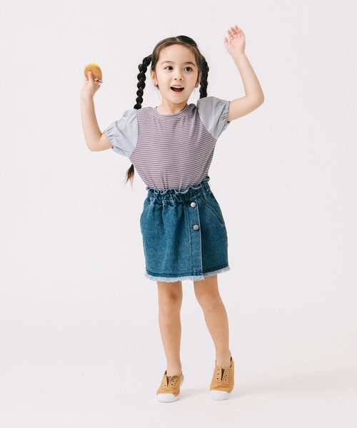 B:MING by BEAMS（ビーミングバイビームス）の「デニム キュロットパンツ（100～140cm）（その他パンツ・キッズ・ライトブルー/ブルー・140/130/120/100/110）」の18枚目の写真