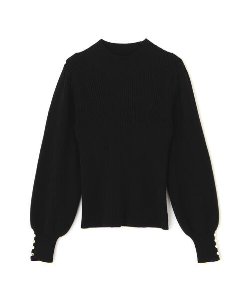 PROPORTION BODY DRESSING(プロポーションボディドレッシング)の「ハイネックボリュームスリーブニット / 1215170901(ニット/セーター・レディース・グレー/ブラック/ライトグリーン/ホワイト・SMALL/MEDIUM)」の5枚目の写真