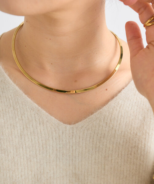【R.good(アールドットグッド)】サークルチョーカー（ネックレス）｜RIVE DROITE（リヴドロワ） 5,478円