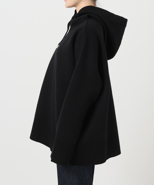 B.C STOCK(ベーセーストック)の「《追加》ニットWフェイスパーカー(ニット/セーター・レディース・ブラック/ブラウン/グレー・FREE)」の19枚目の写真