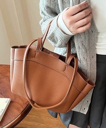 Futier land | 仕切りポーチ付き2wayバケットバッグ(ショルダーバッグ)