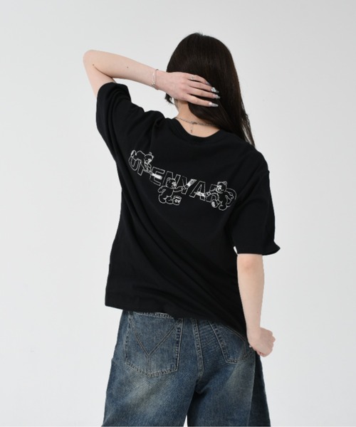 tシャツ 「OY/オーワイ」PAINTING ODOLLY TEE/ペインティングオードリー半袖Tシャツ レディース メンズ OY tシャツ 「OY/オーワイ」PAINTING ODOLLY TEE/ペインティング
