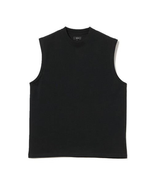 BEAMS（ビームス）の「BEAMS / スリーブレスカットソー（Tシャツ/カットソー・メンズ・ブラック/ホワイト・XL/L/M/S）」の2枚目の写真