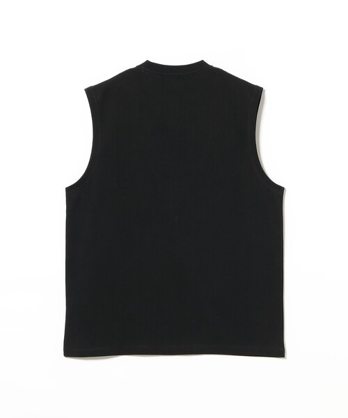 BEAMS（ビームス）の「BEAMS / スリーブレスカットソー（Tシャツ/カットソー・メンズ・ブラック/ホワイト・XL/L/M/S）」の7枚目の写真