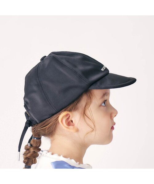 apres les cours(アプレレクール)の「後ろリボンキャップ(キャップ・キッズ・アイボリー/ブラック・50/54/58)」の15枚目の写真