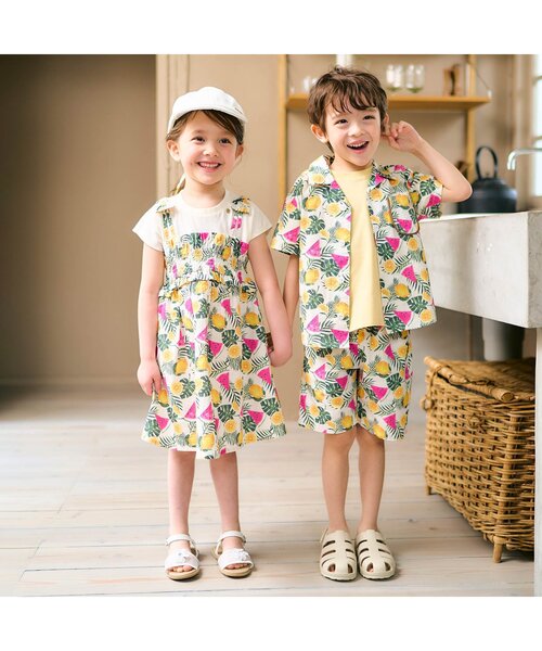 apres les cours(アプレレクール)の「後ろリボンキャップ(キャップ・キッズ・アイボリー/ブラック・50/54/58)」の20枚目の写真