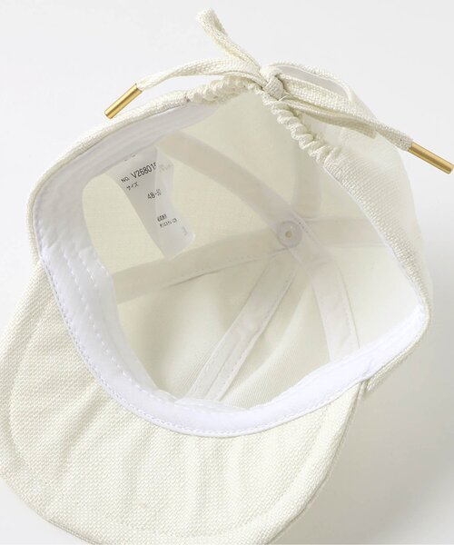 apres les cours(アプレレクール)の「後ろリボンキャップ(キャップ・キッズ・アイボリー/ブラック・50/54/58)」の5枚目の写真