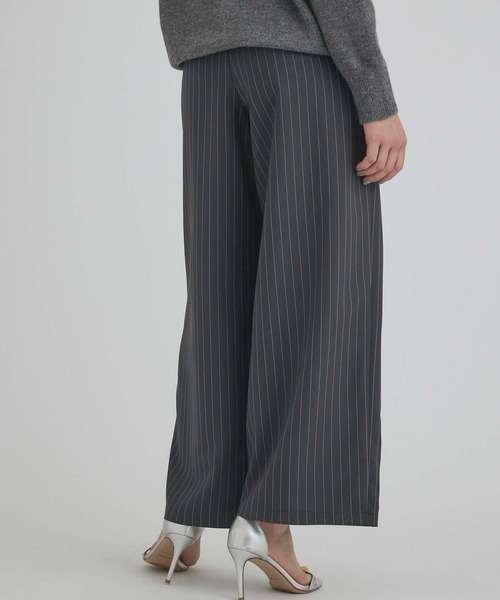 Edit Sheen（エディットシーン）の「イージーワイドパンツ（その他パンツ・レディース・チャコールグレー/ストライプ/ネイビー/ベージュ・M/S）」の20枚目の写真