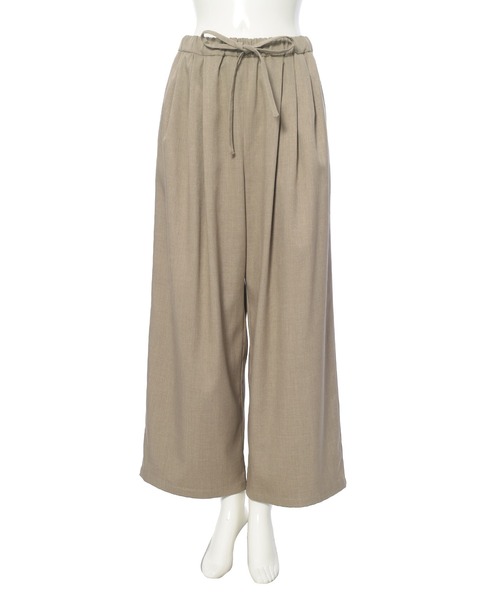 Edit Sheen（エディットシーン）の「イージーワイドパンツ（その他パンツ・レディース・チャコールグレー/ストライプ/ネイビー/ベージュ・M/S）」の9枚目の写真