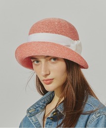 Chapeau d´ O シャポードオー 麦わら帽子 ライトベージュ 59cm