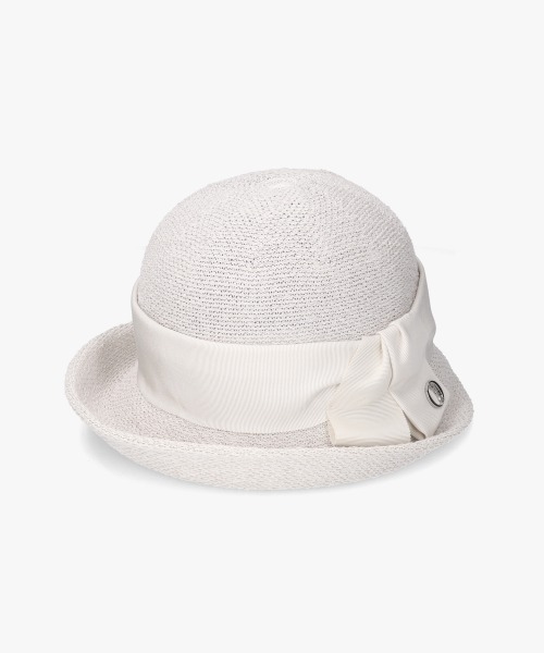 Chapeau d' O(シャポードオー)の「Chapeau d' O Washi Tuck Ribbon Breton / シャポードオー(ハット・レディース・ライトグレー/オレンジ/ブラック・M/57.5cm/L 59cm)」の17枚目の写真