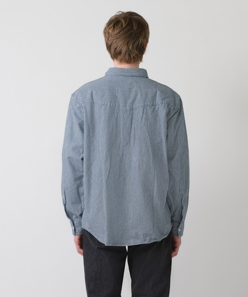 Levi's(リーバイス)の「Levi's/リーバイス リラックスフィット ウエスタンシャツ(シャツ/ブラウス・メンズ・ブルー・S/M/L/XL)」の3枚目の写真