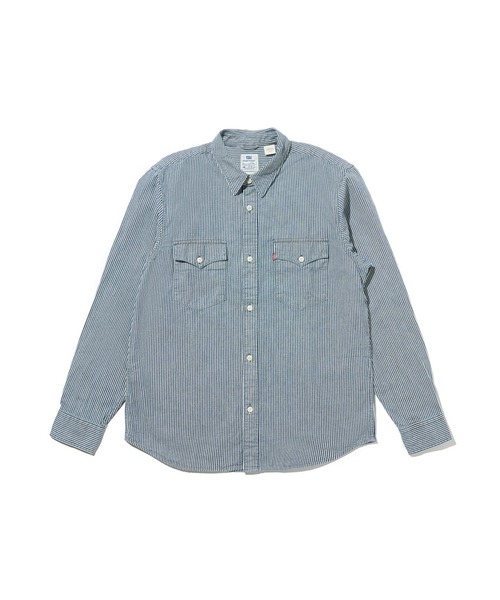 新品 Levi's【リーバイス】 パッチワーク ウェスタンシャツ(M) Levi's LEVIS リーバイス ウエスタンシャツ デニムシャツ 長袖