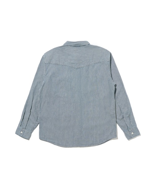 Levi's(リーバイス)の「Levi's/リーバイス リラックスフィット ウエスタンシャツ(シャツ/ブラウス・メンズ・ブルー・S/M/L/XL)」の8枚目の写真