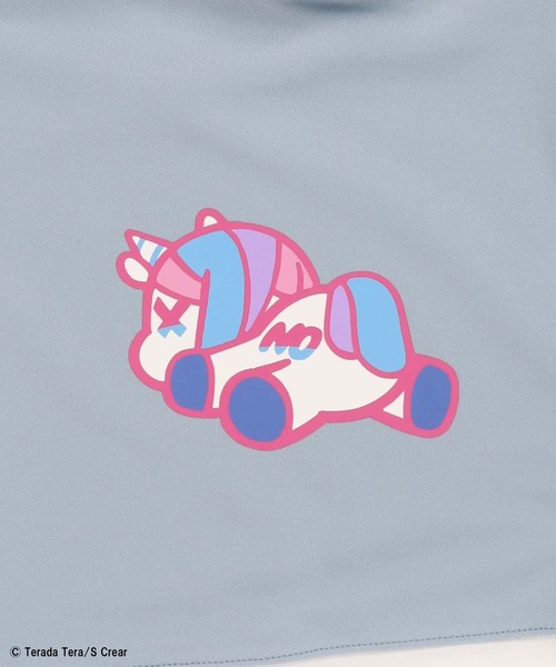 SPINNS（スピンズ）の「『寺田てら 第二弾』 ゲロコーンBIGジャージ（ジャージ・レディース・サックスブルー/ピンク・ONESIZE）」の17枚目の写真