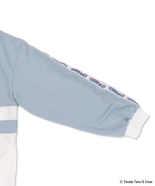 SPINNS（スピンズ）の「『寺田てら 第二弾』 ゲロコーンBIGジャージ（ジャージ・レディース・サックスブルー/ピンク・ONESIZE）」の19枚目の写真