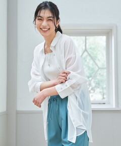 シャツ/ブラウス(長袖/七分) soduk ribbon everywhere shirt / blue ribbon everywhere shirt（シャツ/ブラウス）｜soduk（スドーク）の